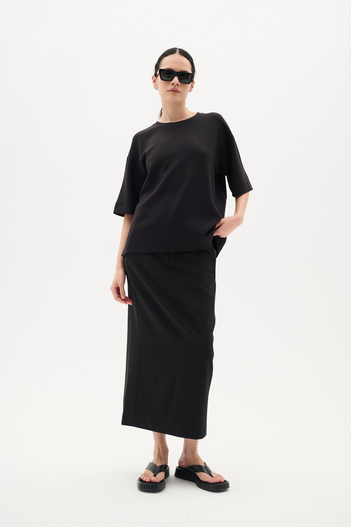 Pannie Oversize T-shirt Black
