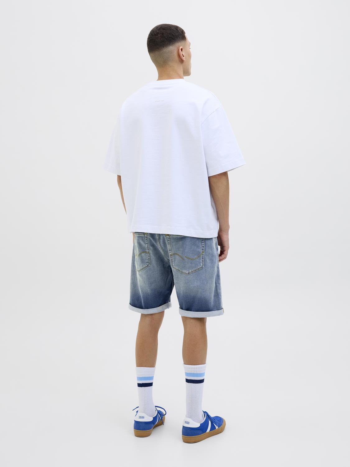 Rick Icon Shorts Blue Denim