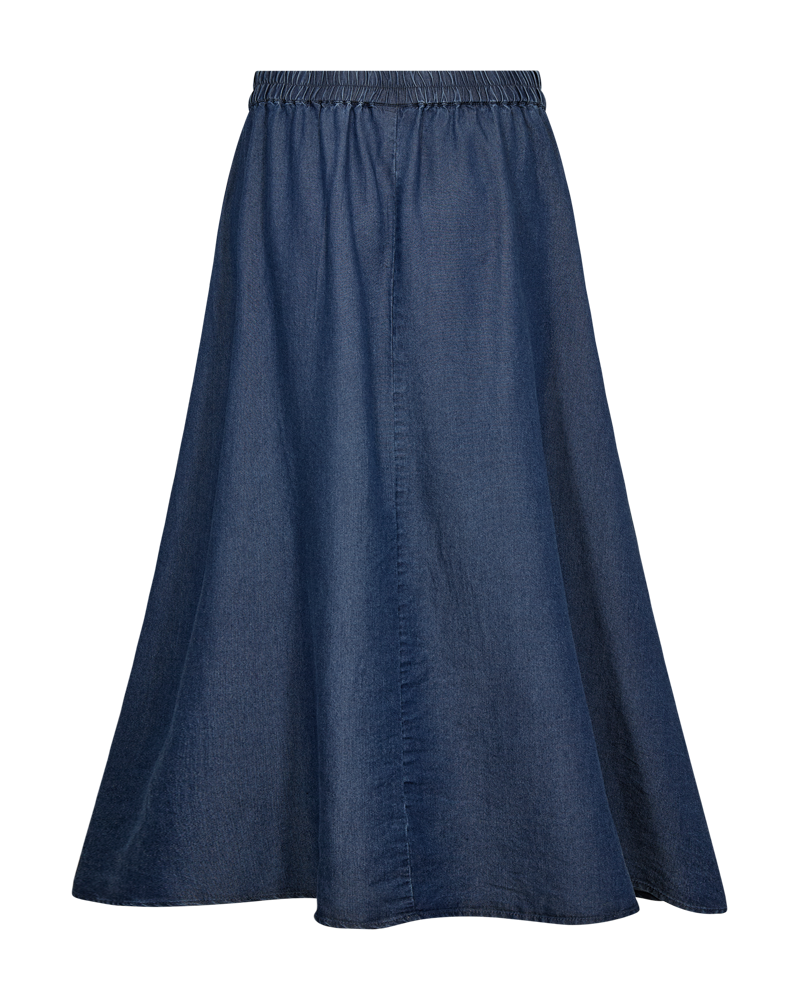 Fqrinny-Skirt Medium Blue Denim