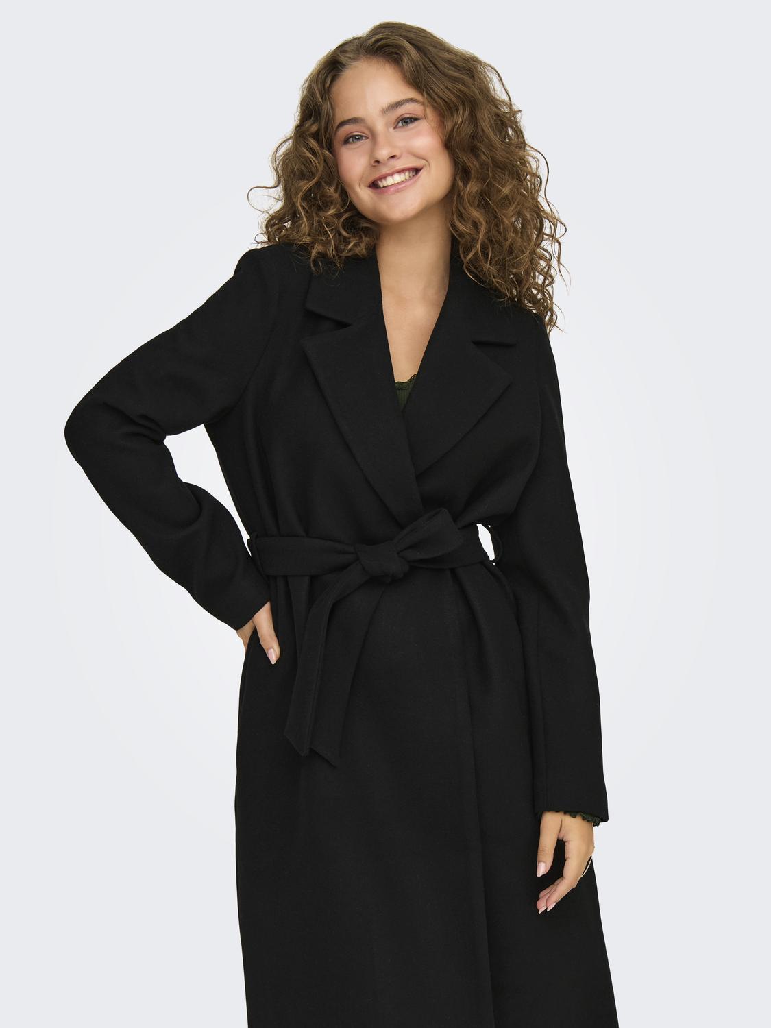 Alvilda Life Wrap Coat Black