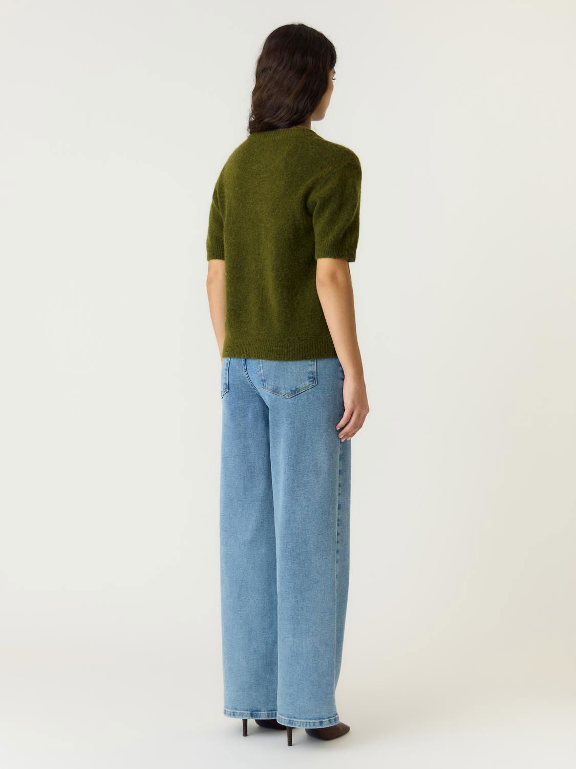Yasjohi Ss Wool Blend Pullover S. Noos