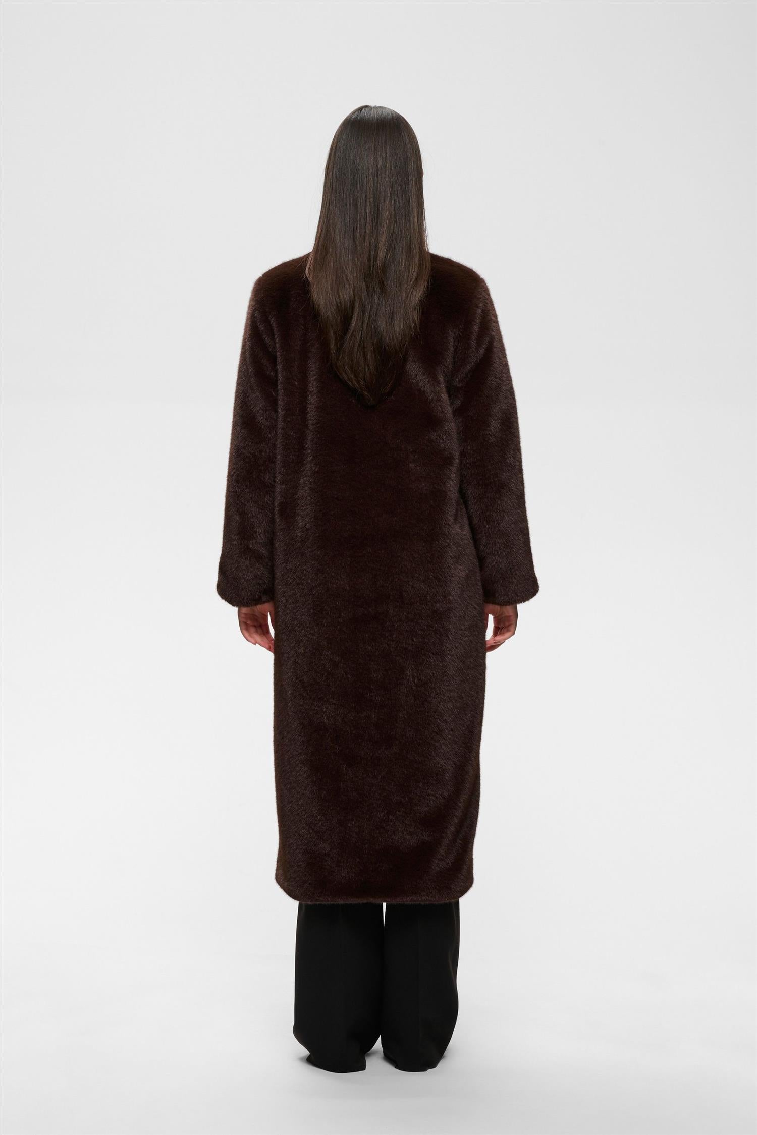 Zabelleiw Long Coat Chocolate Brown