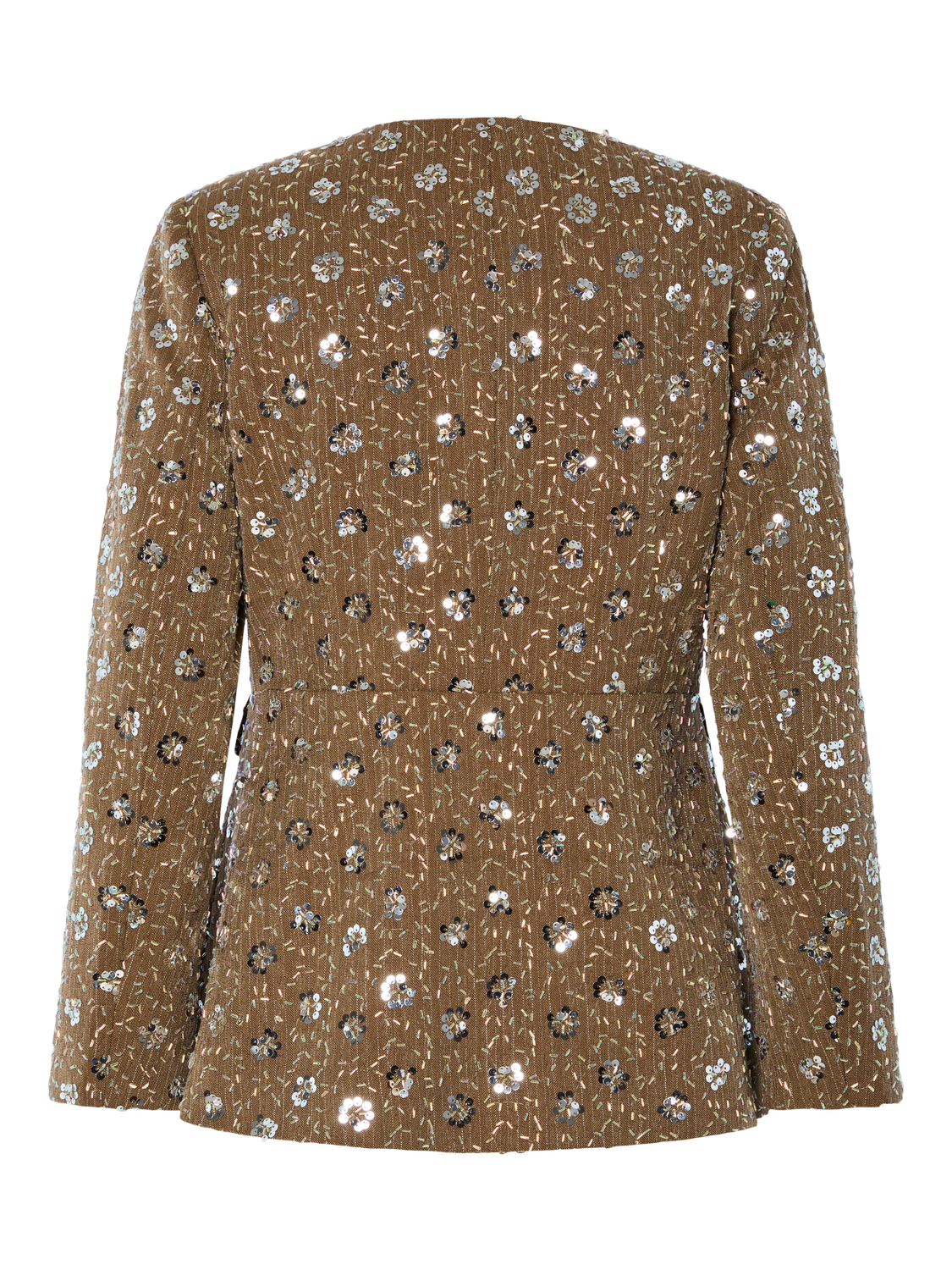 Soller LS Blazer Taupe Gray