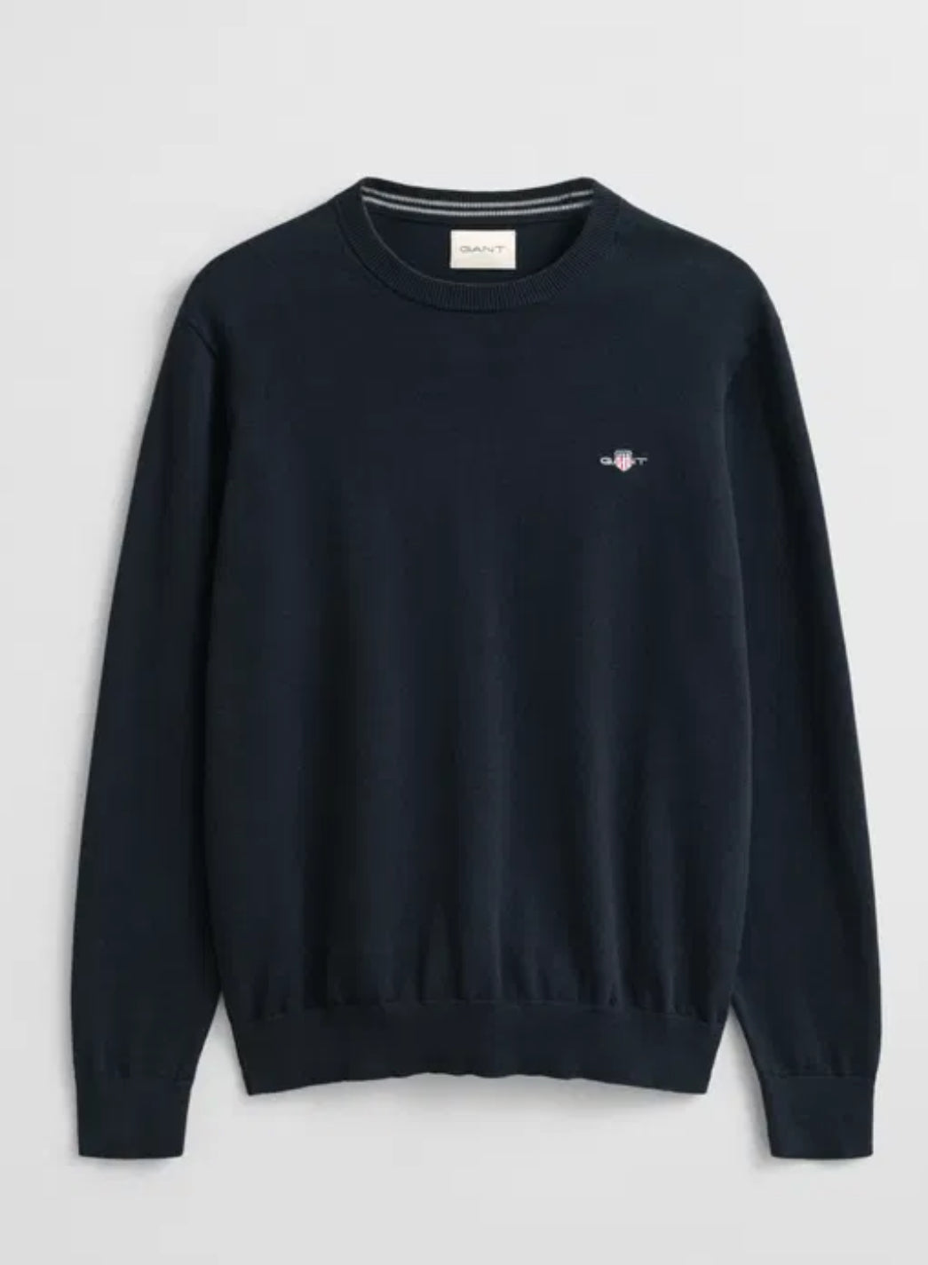 Classic Cotton C-Neck Evening Blue