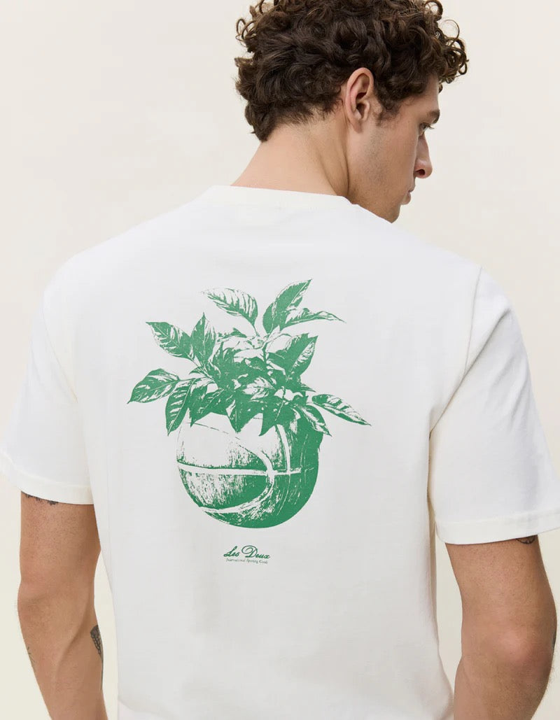 Plant T-Shirt Light Ivory
