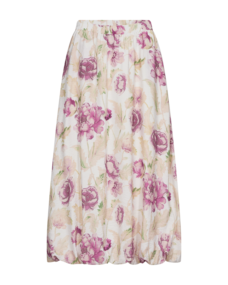 Fqmaise-Skirt Brilliant White w Ballerina