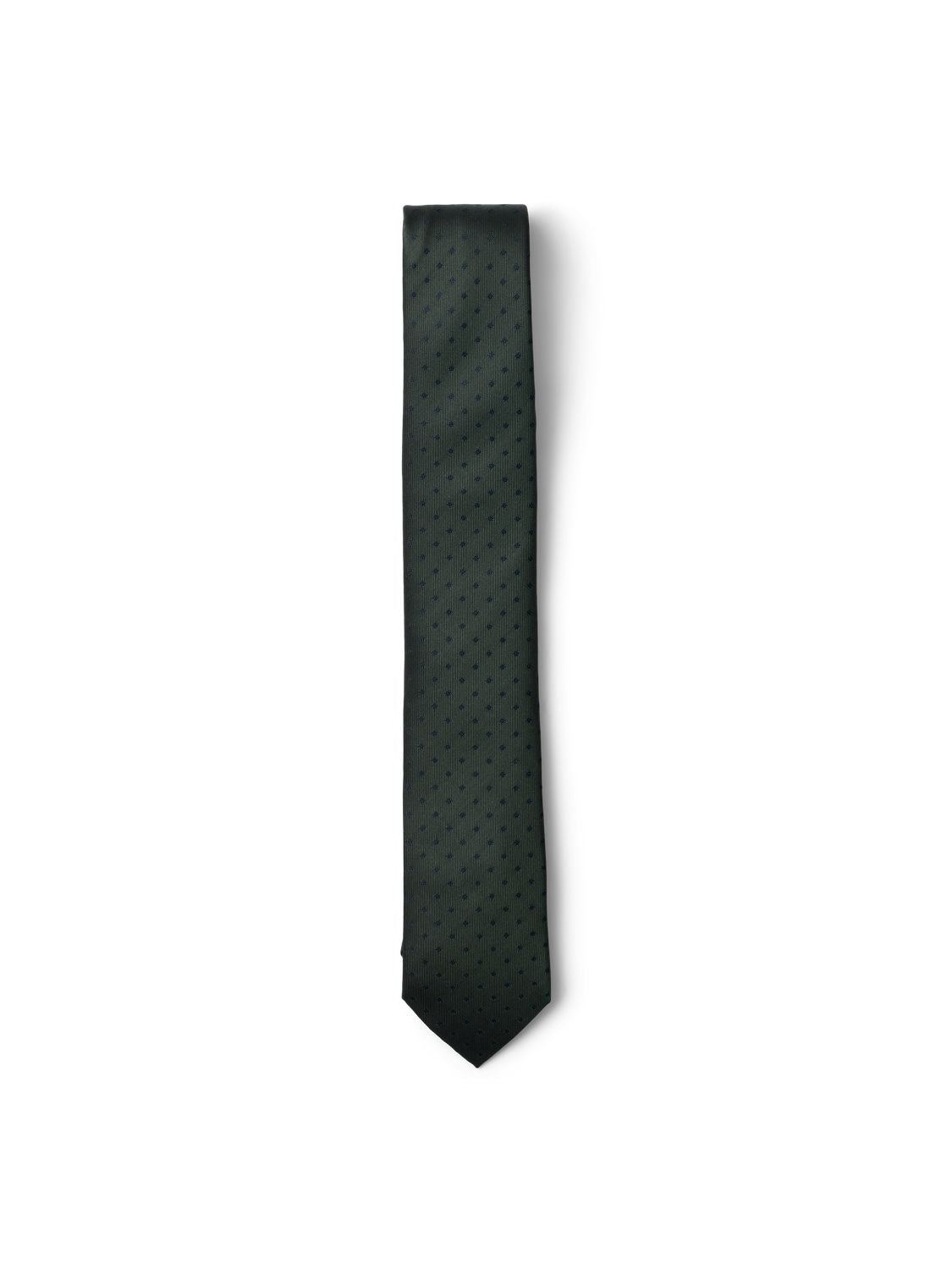 Slmlamine Silk Tie Forest Night