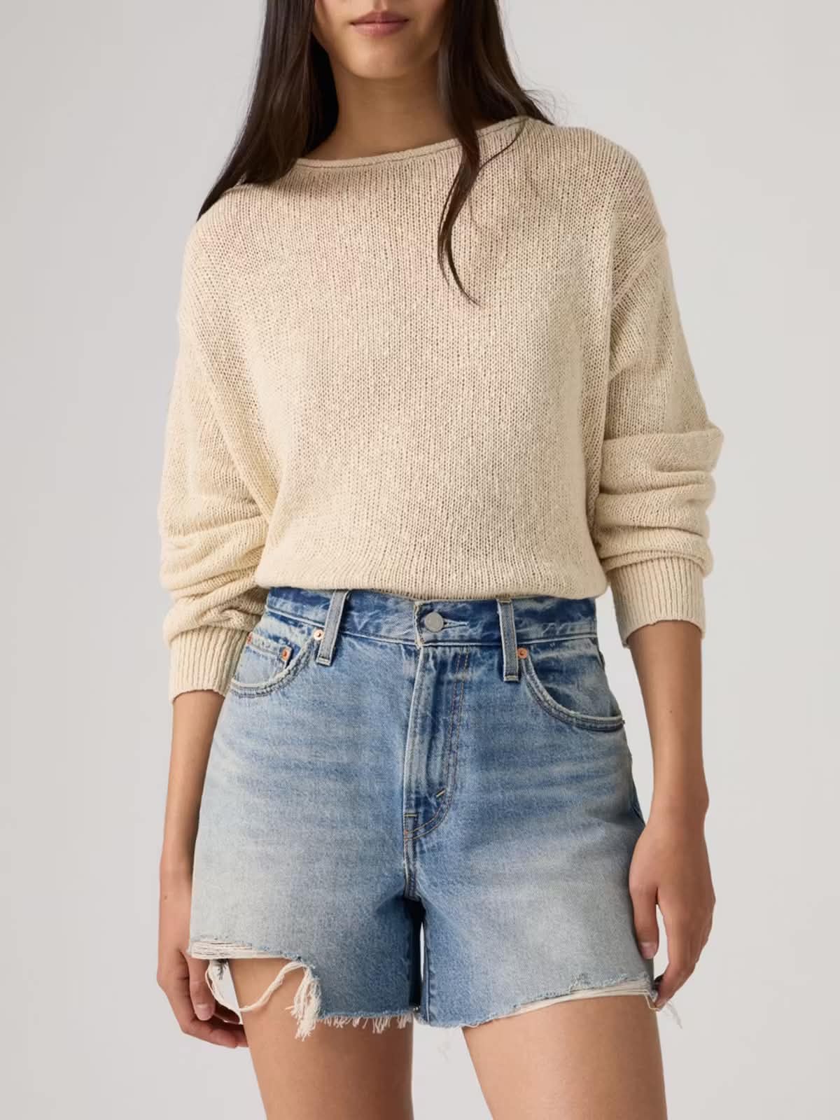 Ribcage Shorts Zip Blow My Mind