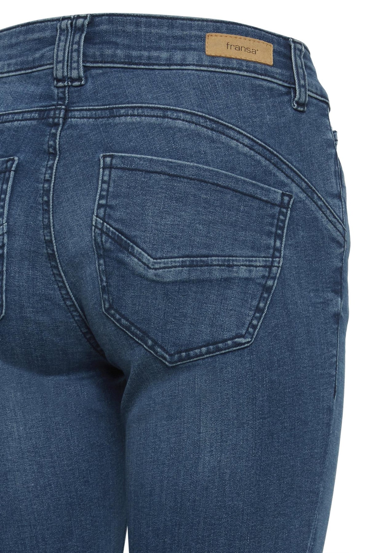 Tessa Jeans Mid Blue Denim