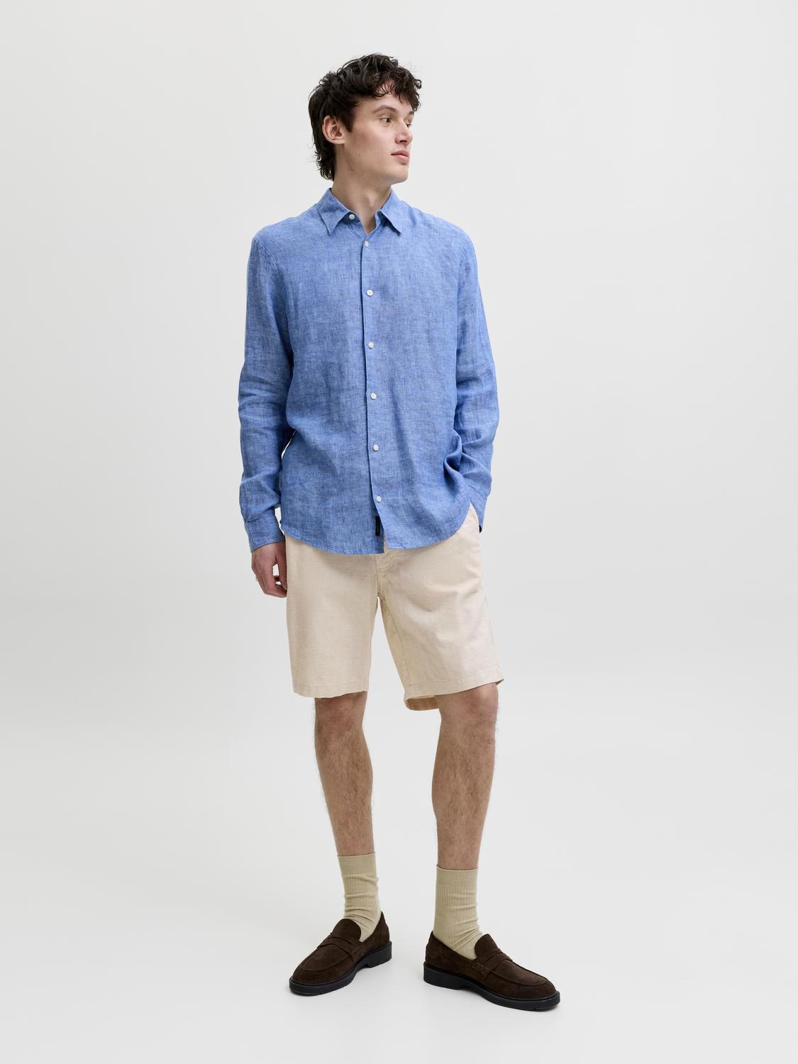 Jpstjaiden Hybrid Bondi Jog Short Reg Moonbeam