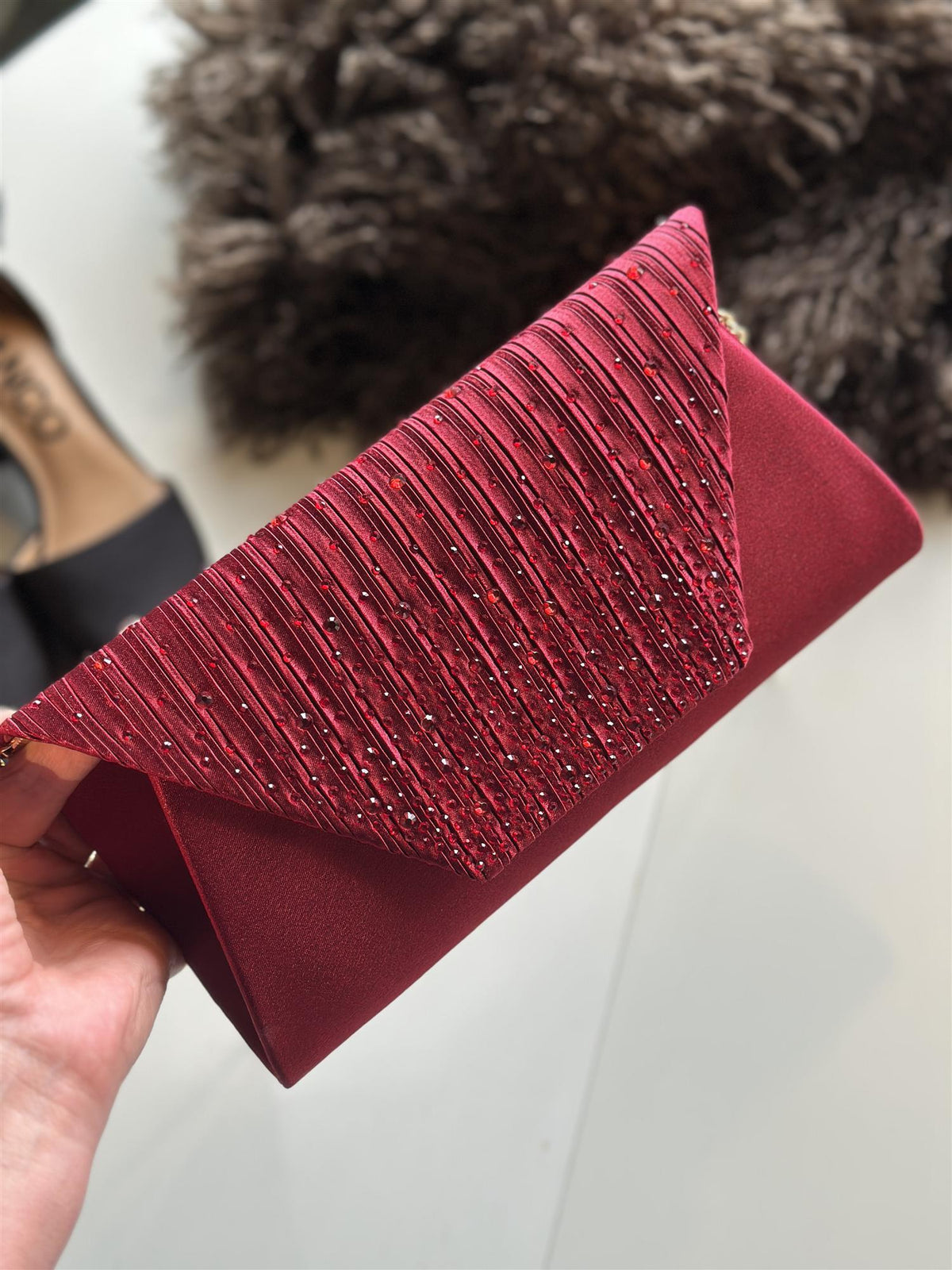 Cyndi Bag Dk Red