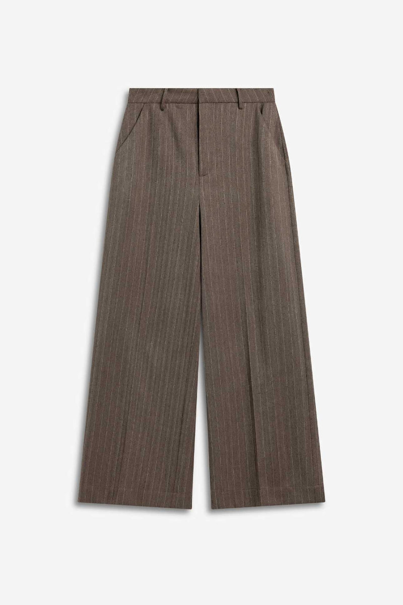 REIGN TAILORED STRUCTURED PANTS- MOLE STRIPE