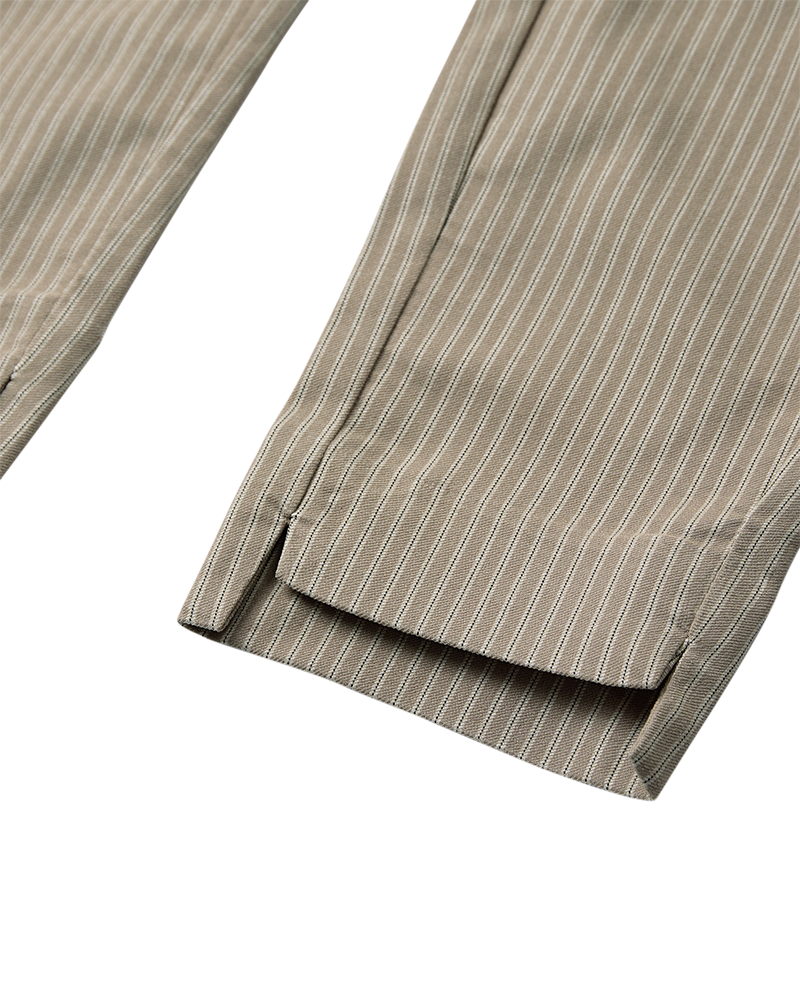 Fqrex-Pants Silver Mink w. Star Off-white