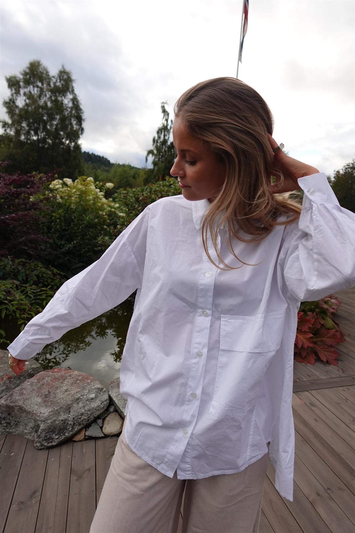Lisandra Shirt White
