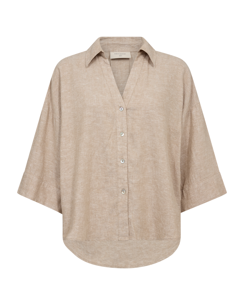 Fqlava-Shirt Sand Melange