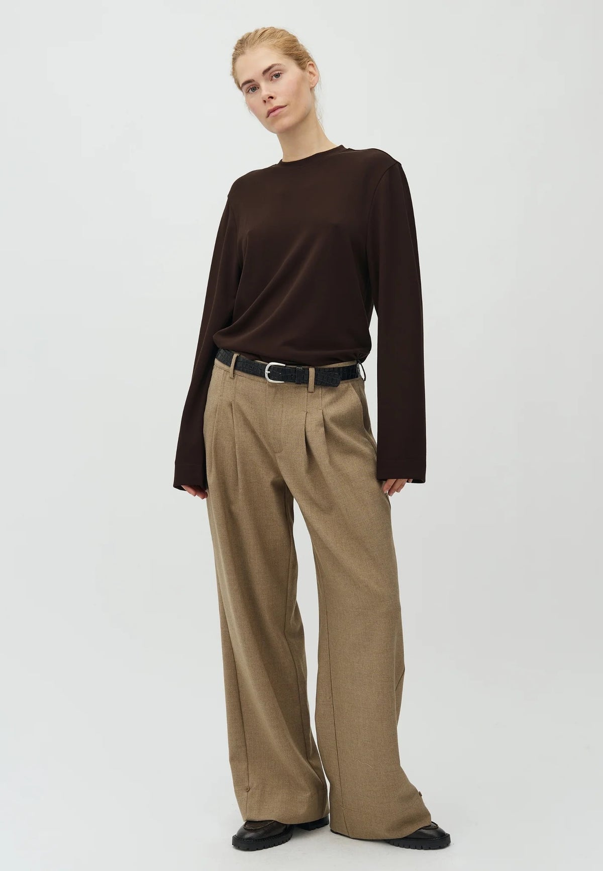Viola Woli Pant Falcone Melange
