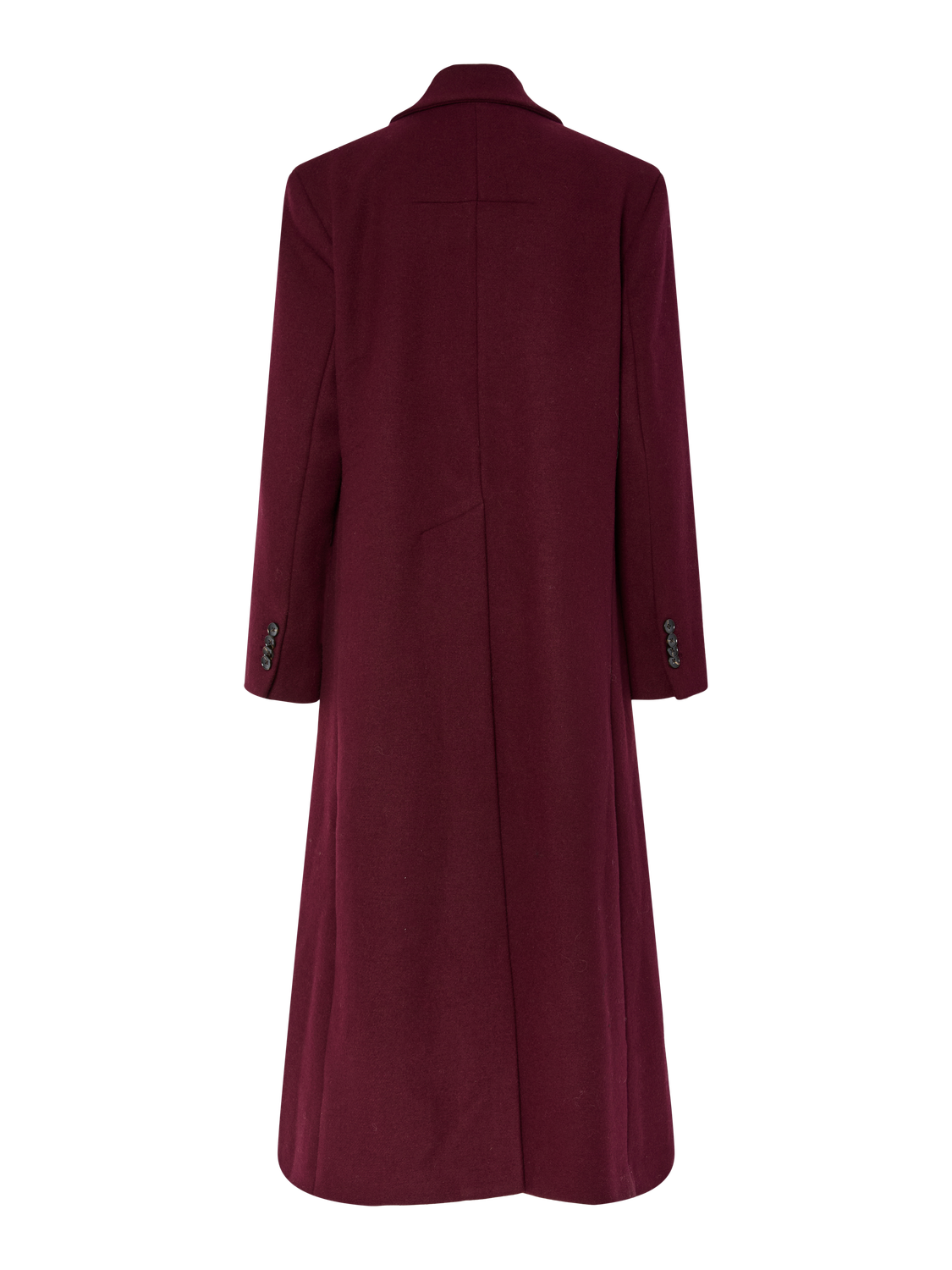 Royla LS Wool Blend Long Coat Port Royale
