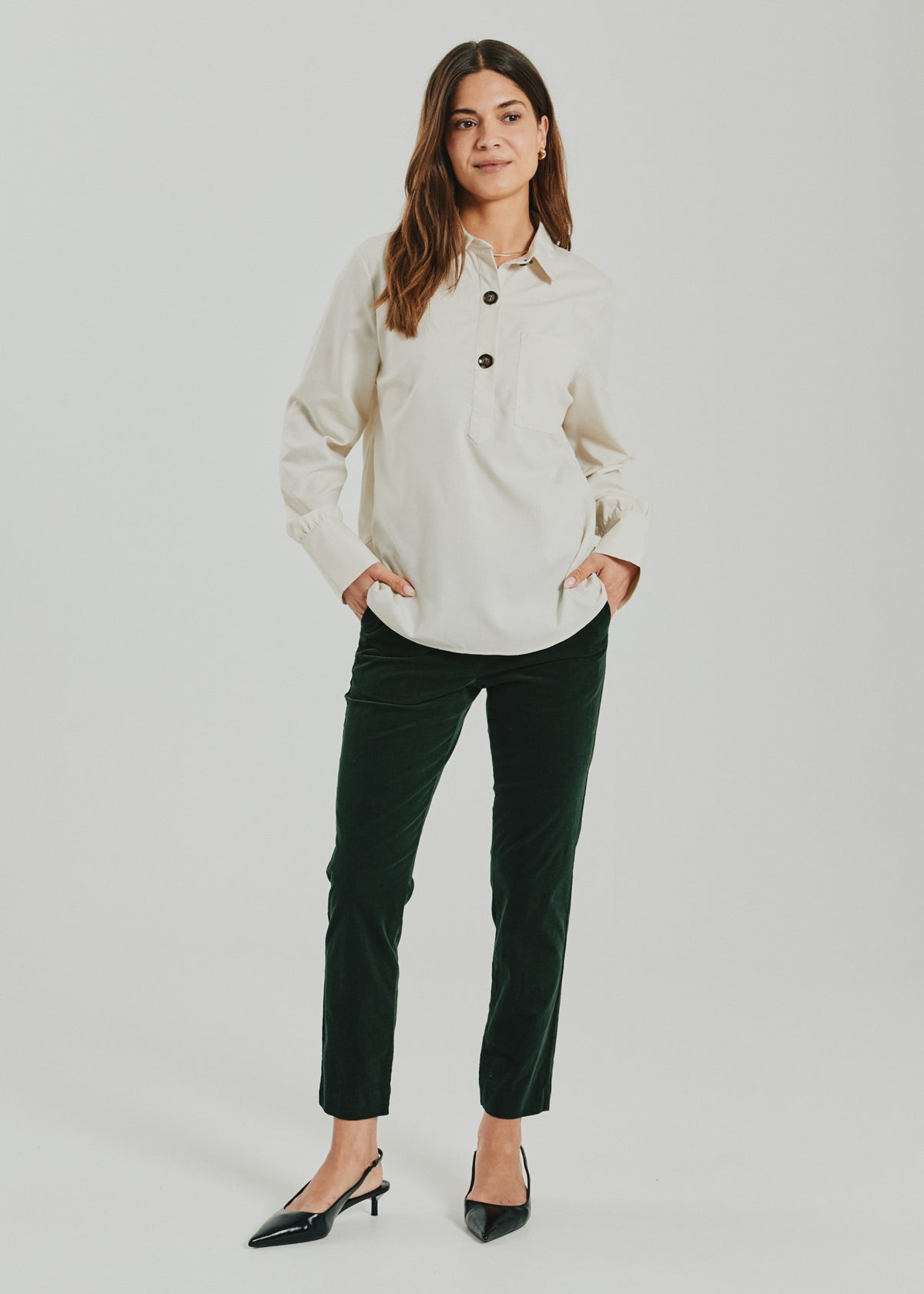 Fqolana Pants Deep Forest