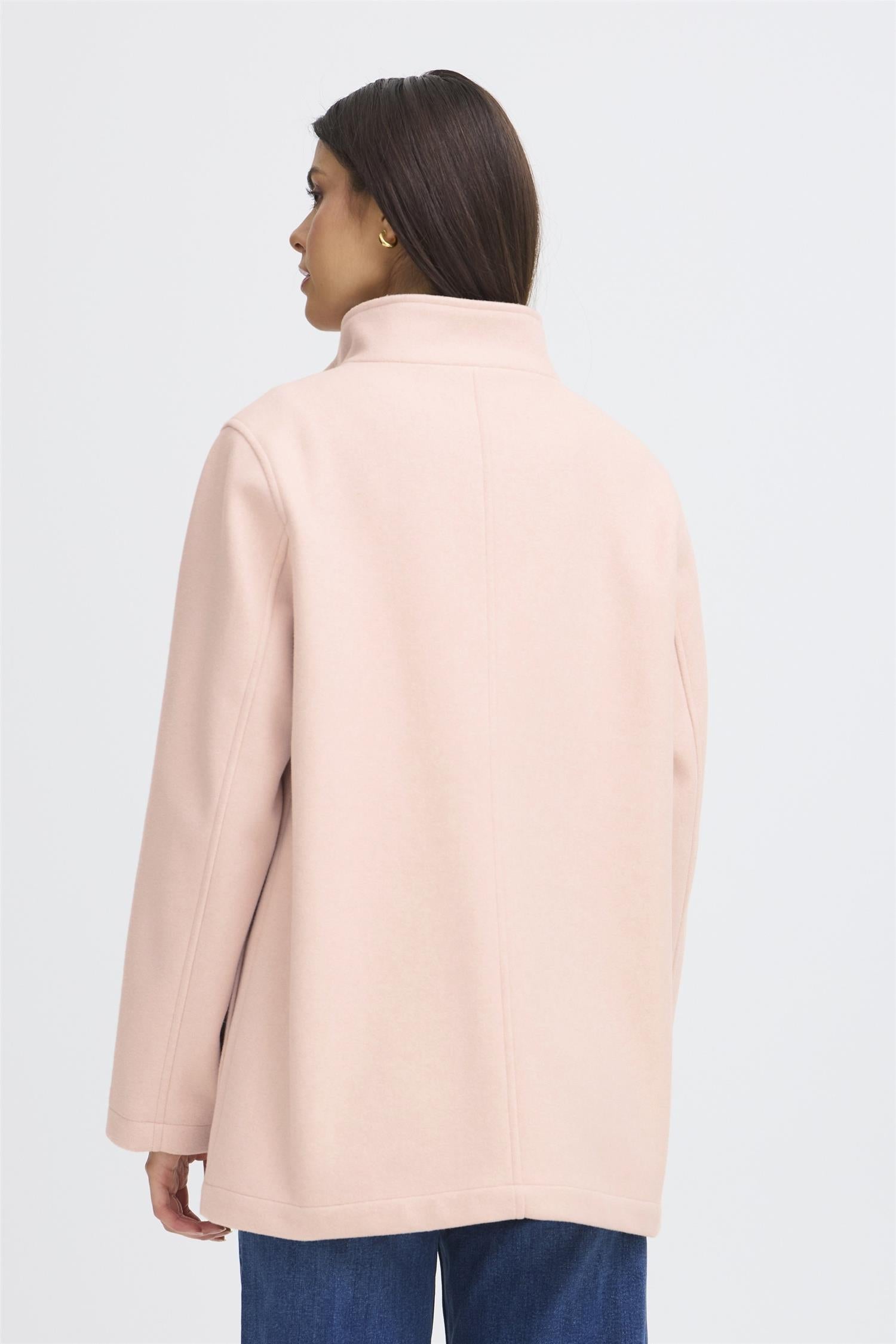 Willa Jacket Rose Smoke Melange