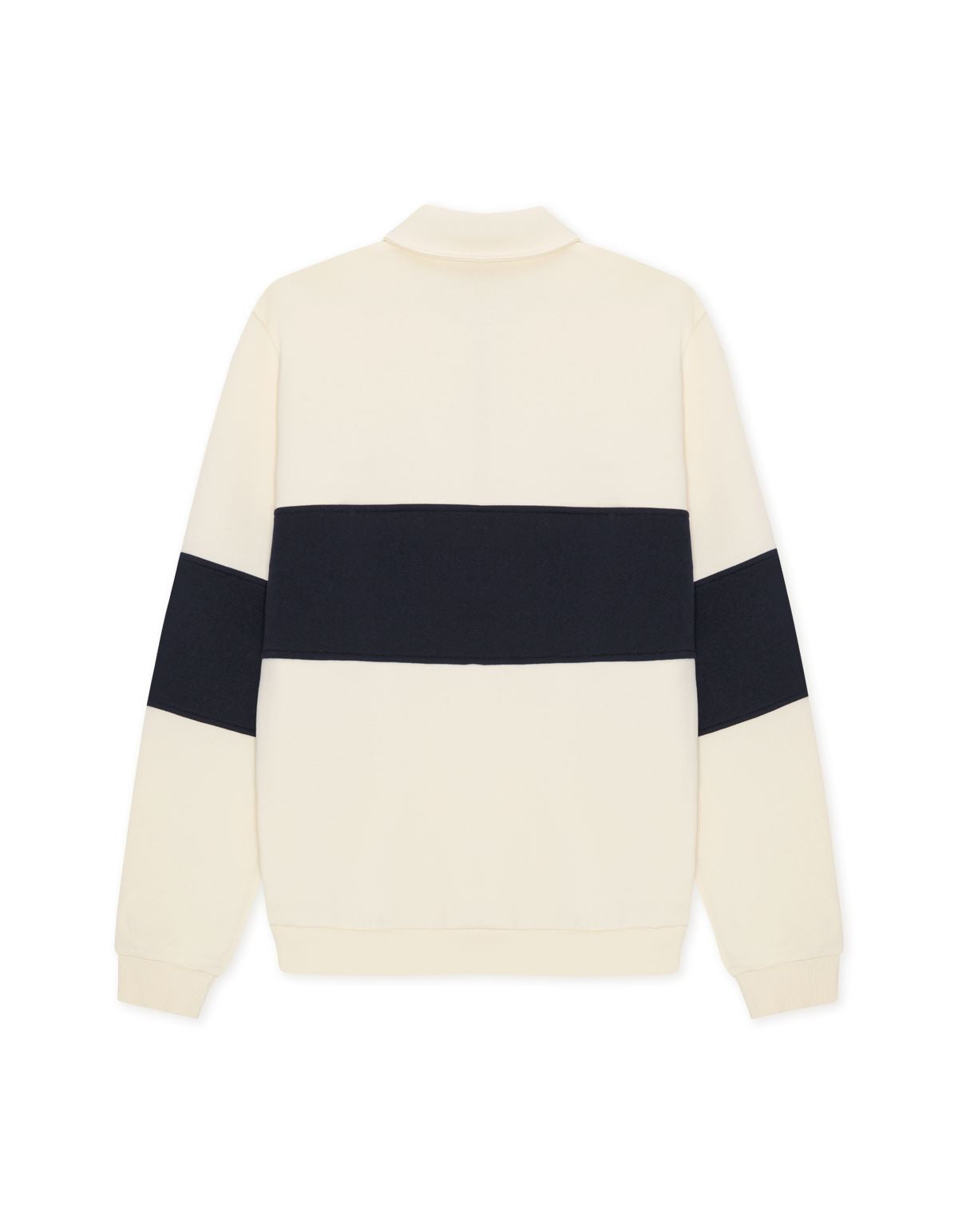 Zipper Rugby Sweatshirt