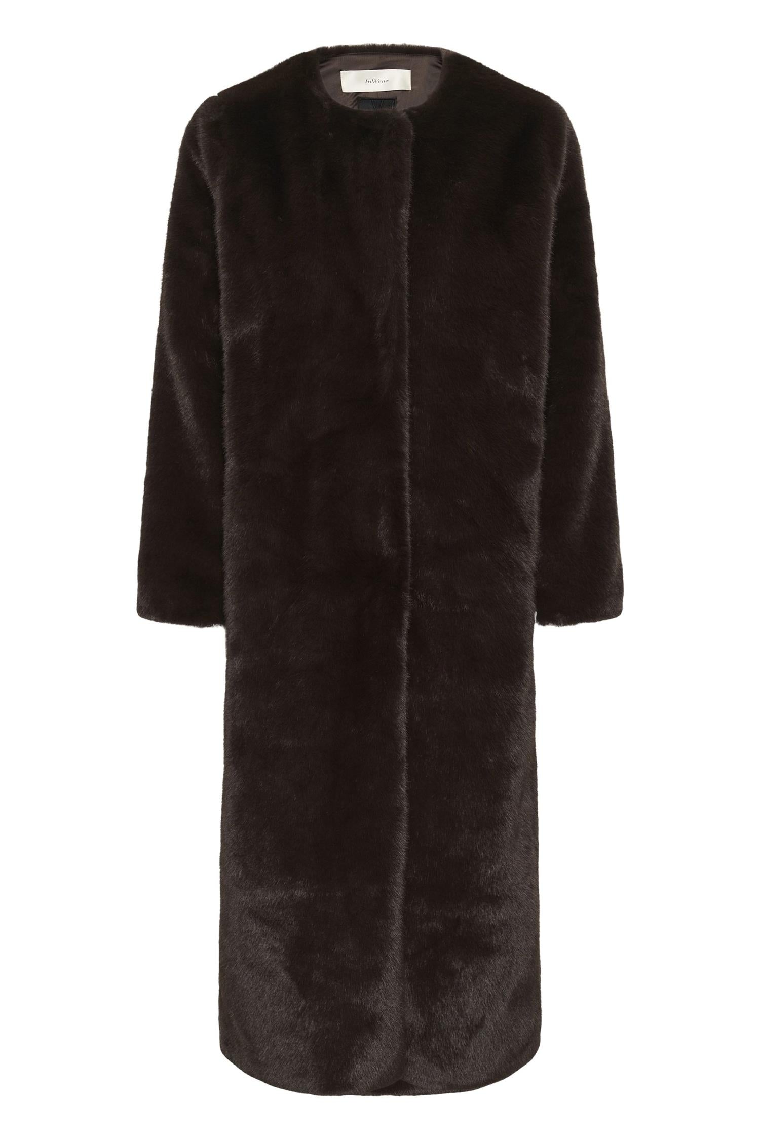 Zabelleiw Long Coat Chocolate Brown