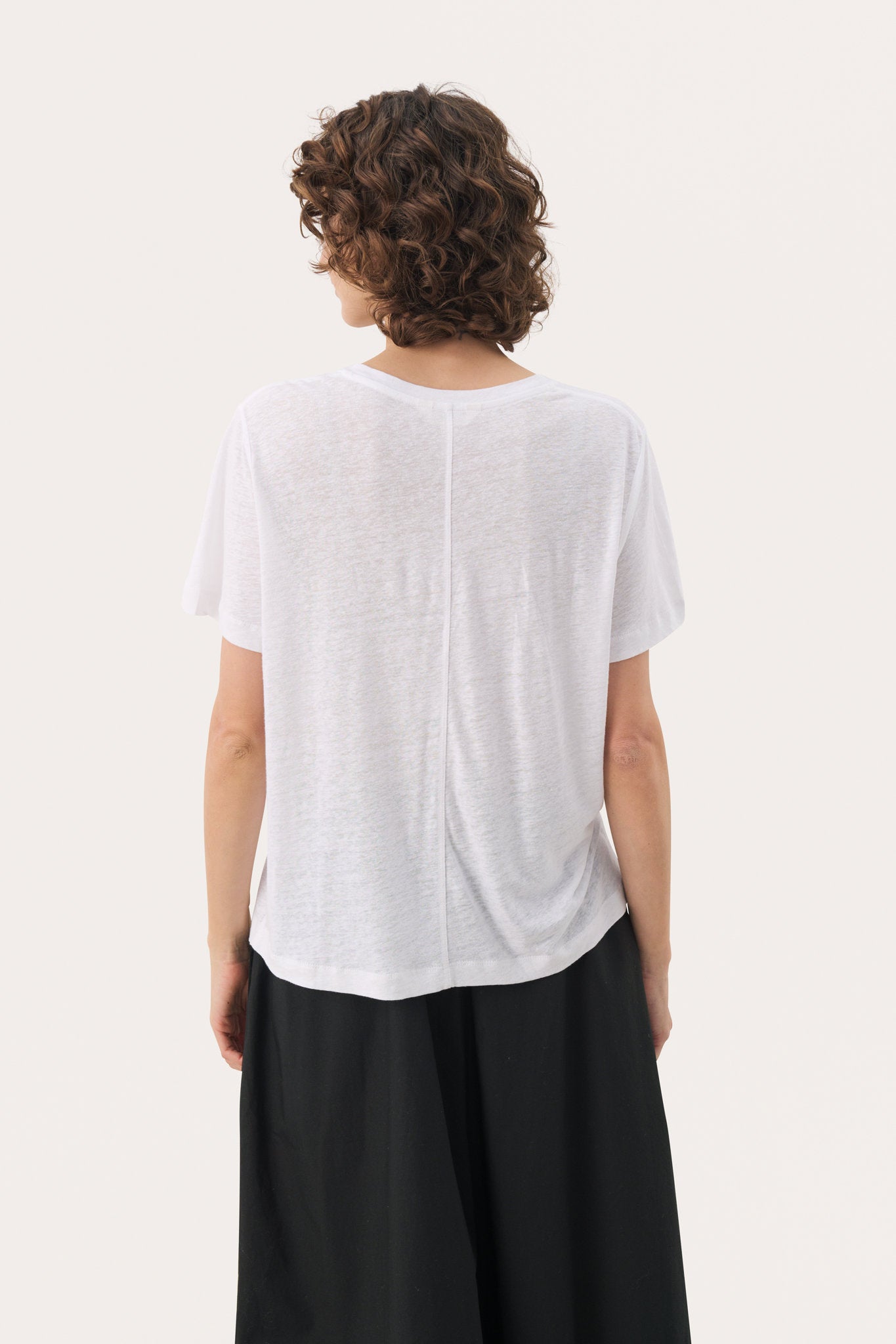 Riona T-shirt Bright White