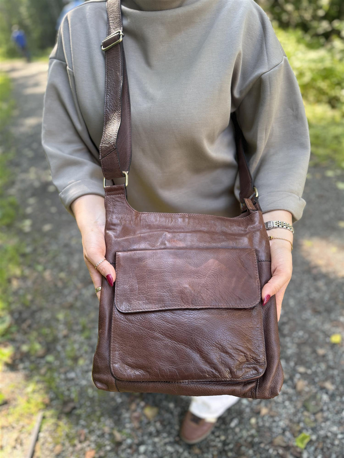 Sara Big Bag Woodsmoke