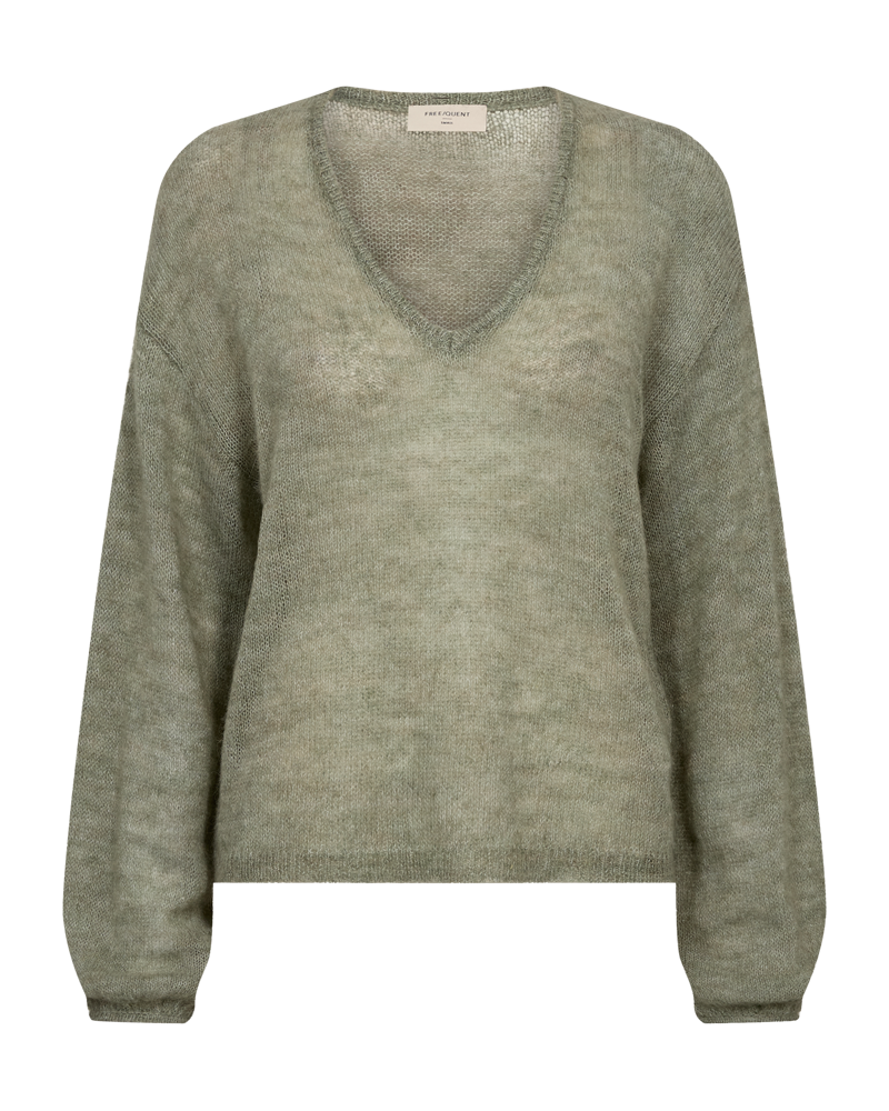 Fqdido Pullover Iceberg Green Melange