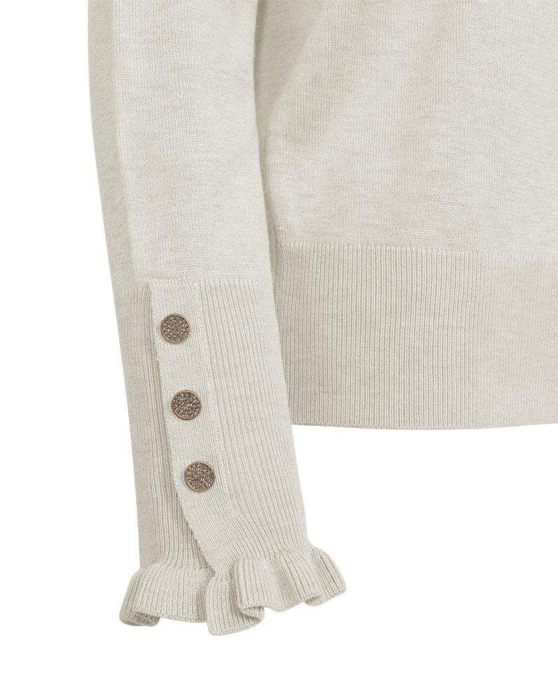Katie Pullover Moonbeam Melange