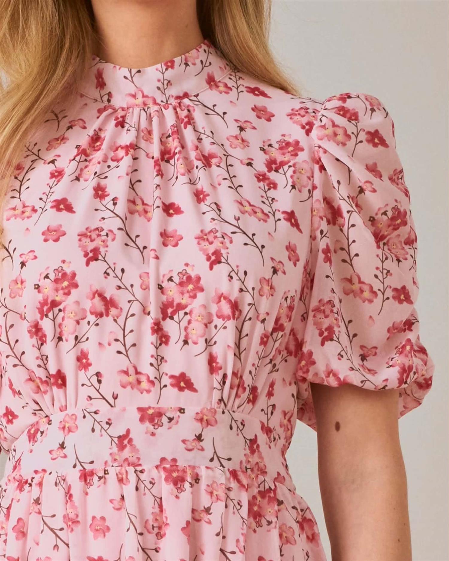 Emmeli Flower Dress Pink