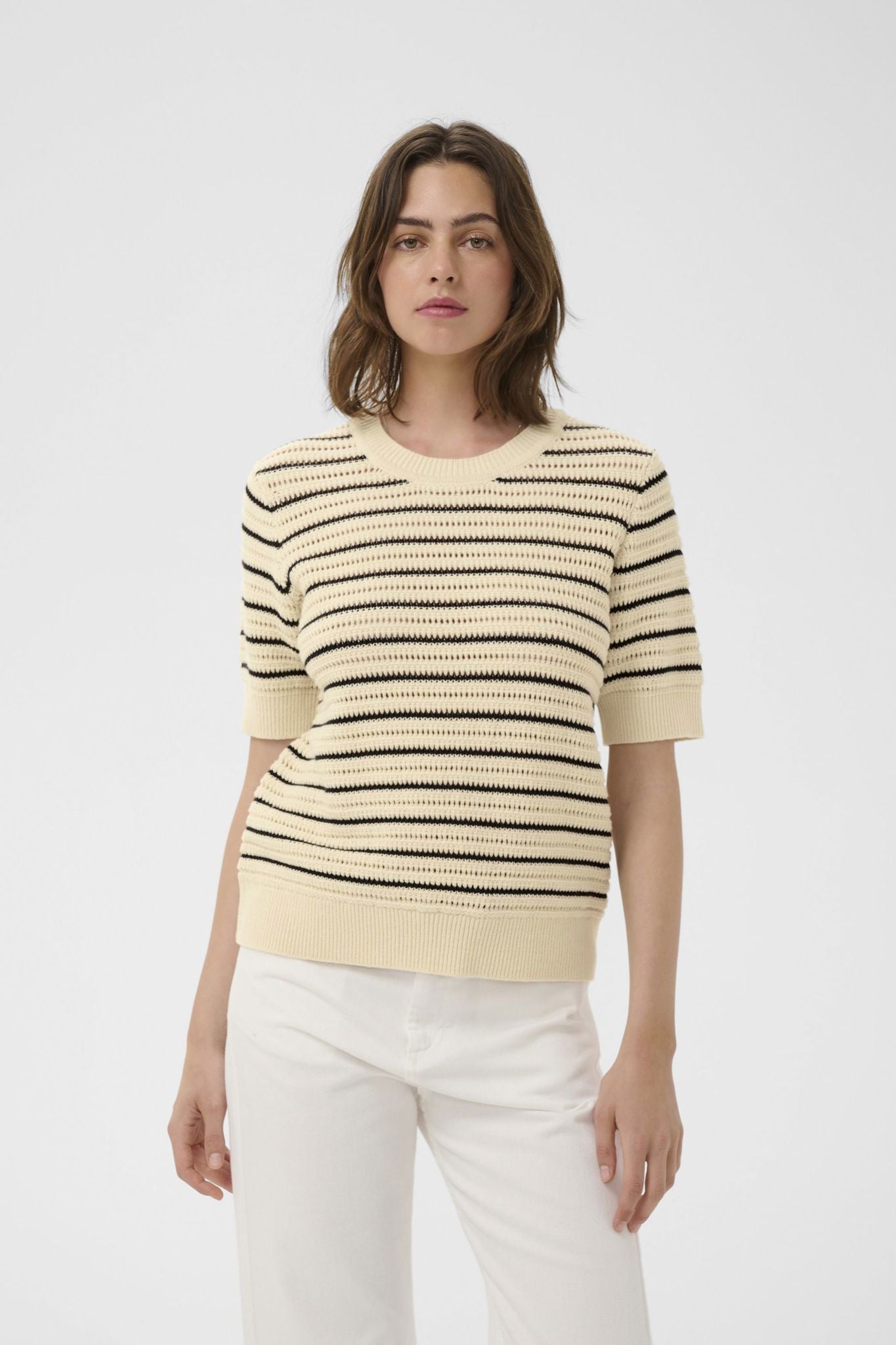 Nelliiw Tee Black/Whisper White