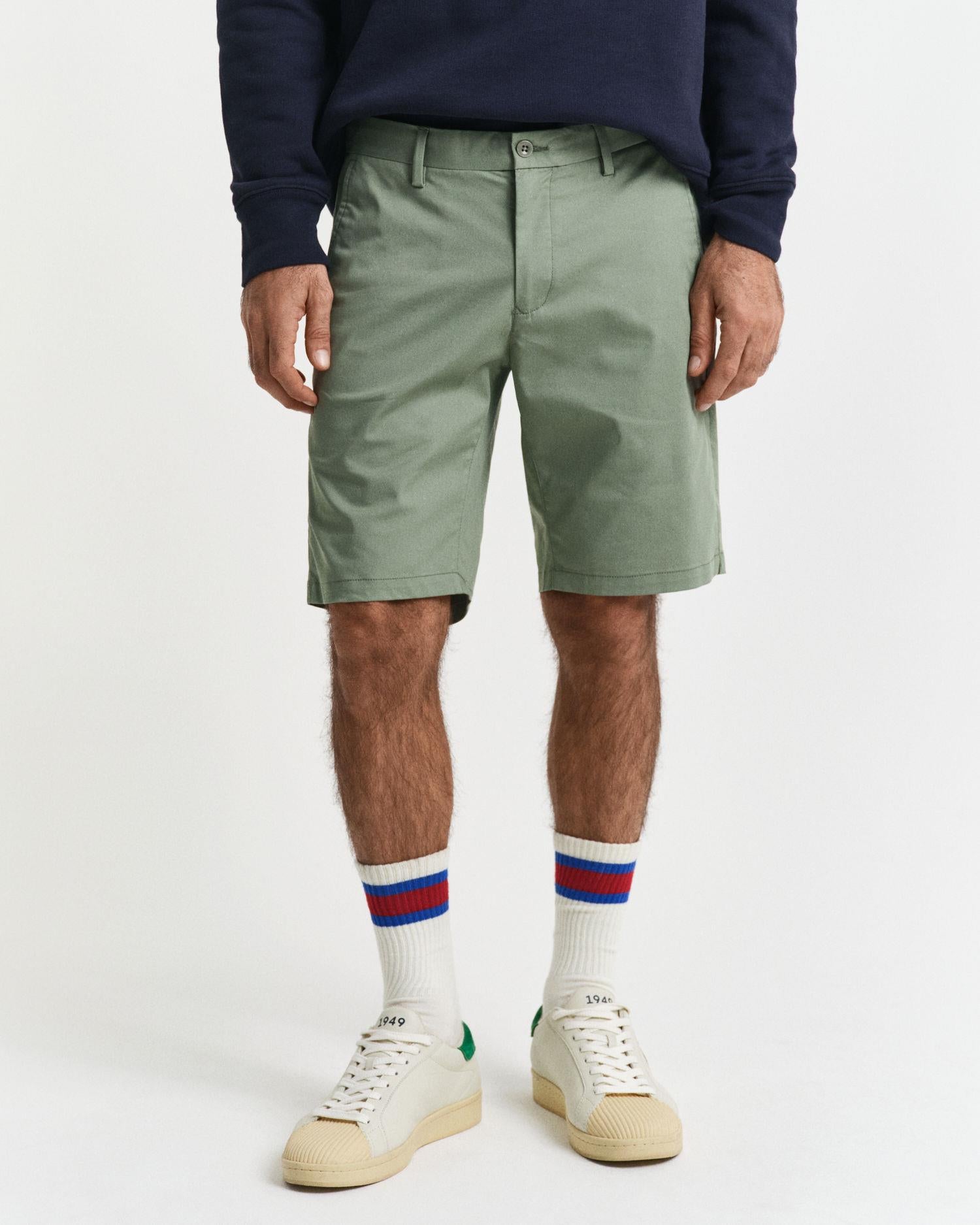 Slim Sports Shorts Kalamata Green
