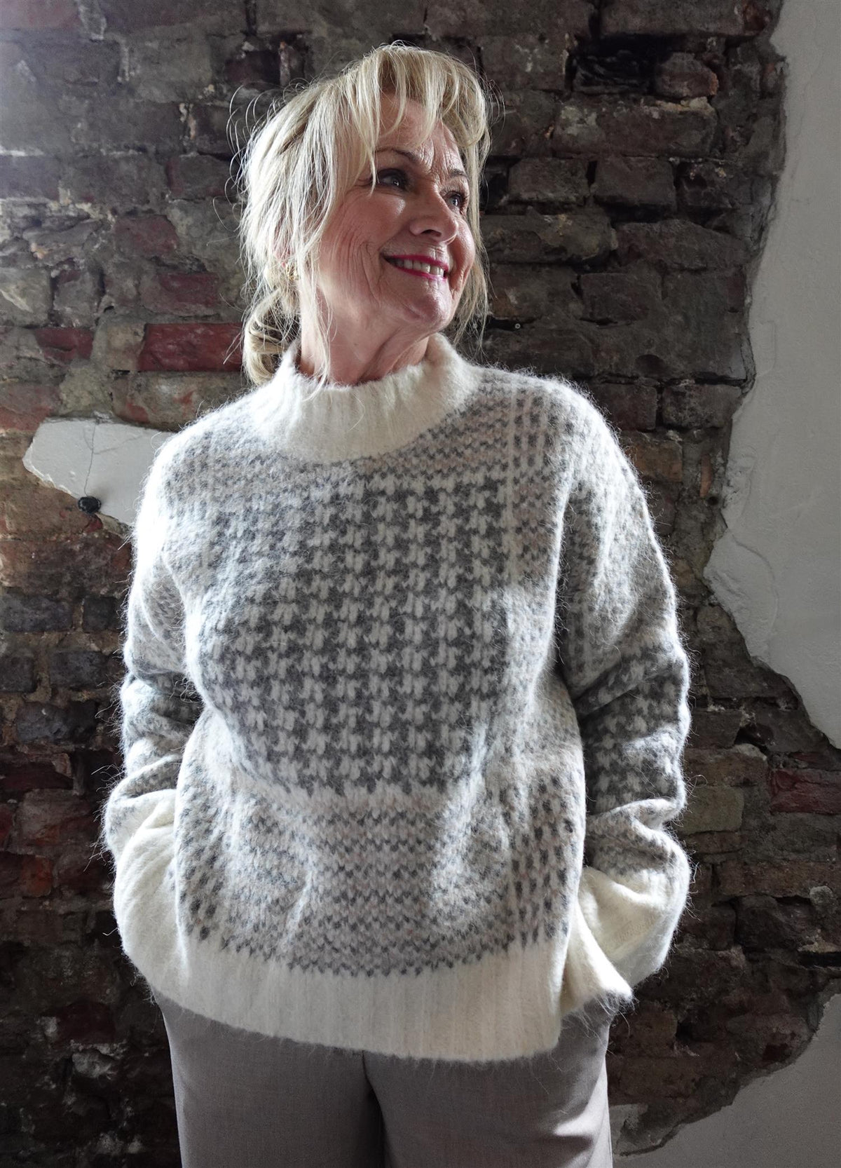 Echo Glencheck Sweater