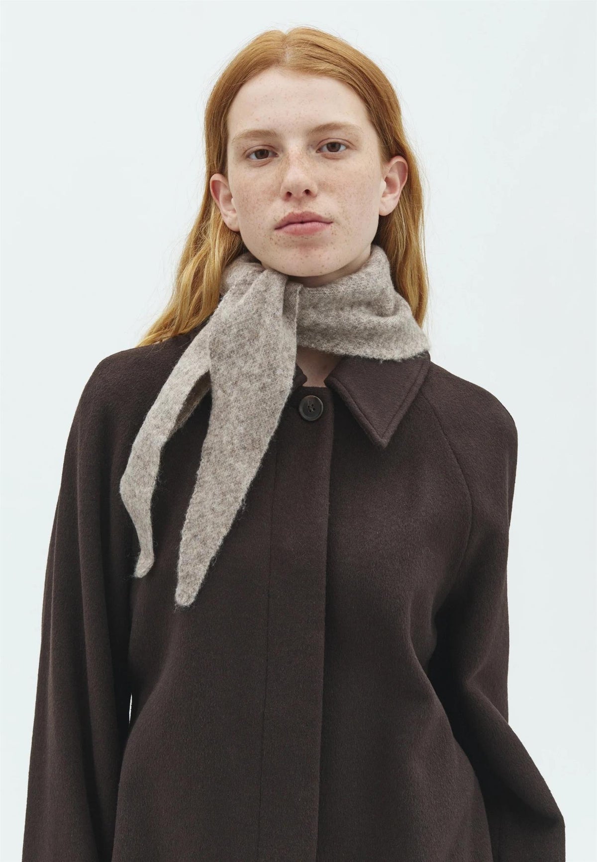 Ziggiette Oaklyn Scarf Greige Melange