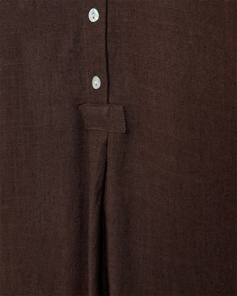 Fqlarin-Dress Coffee Bean