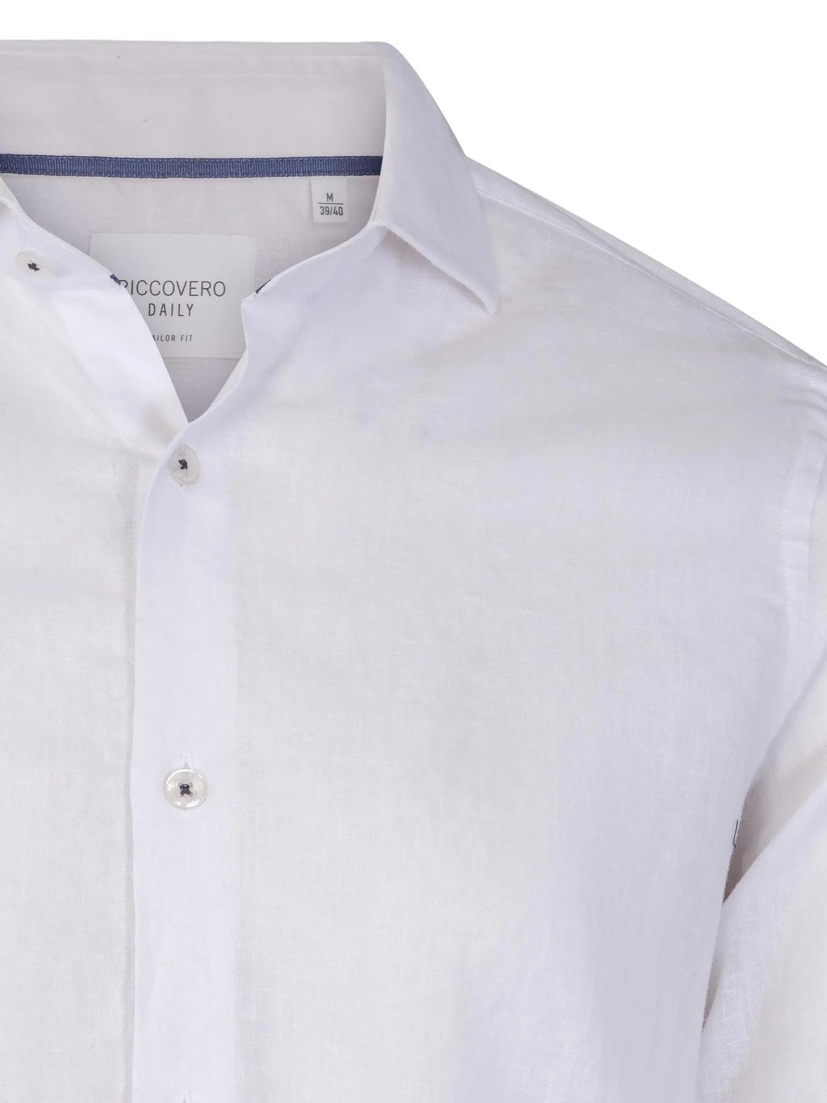 Carlo Tailor Fit 100 Hvit