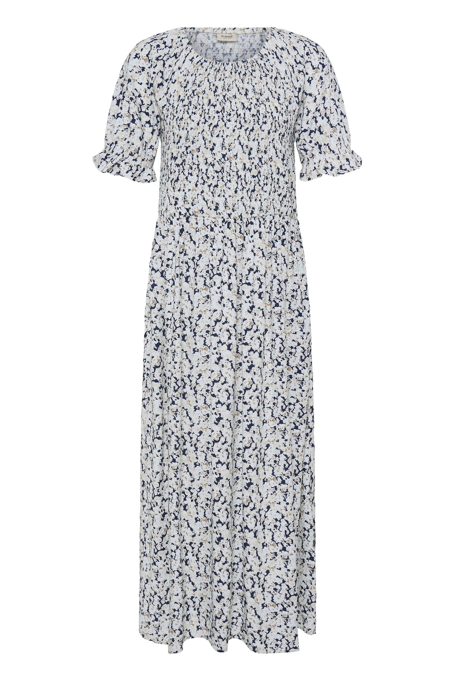 Frheat Dress 3 Navy Boho Floral