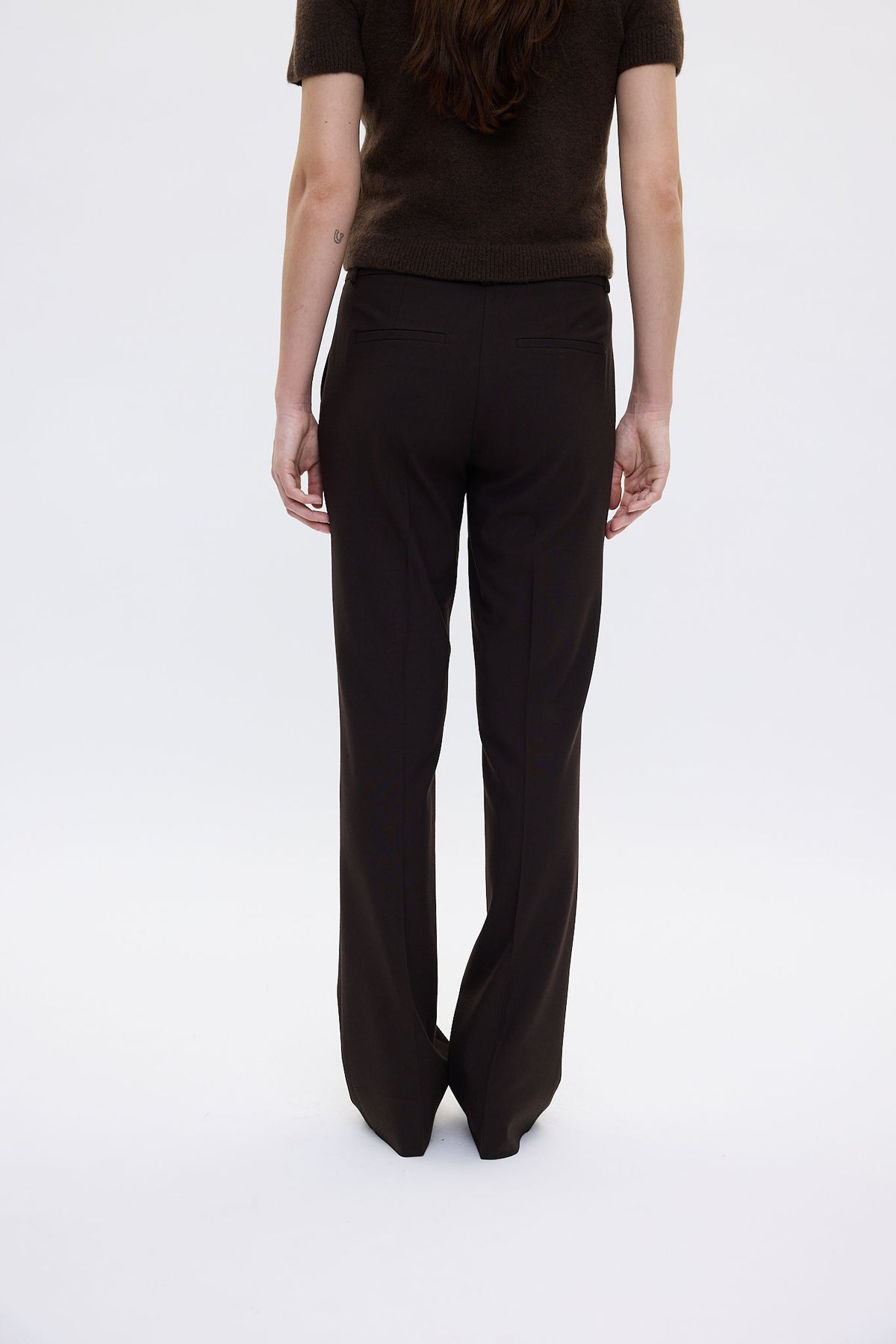 Clarafv 285 Dark Brown Melange
