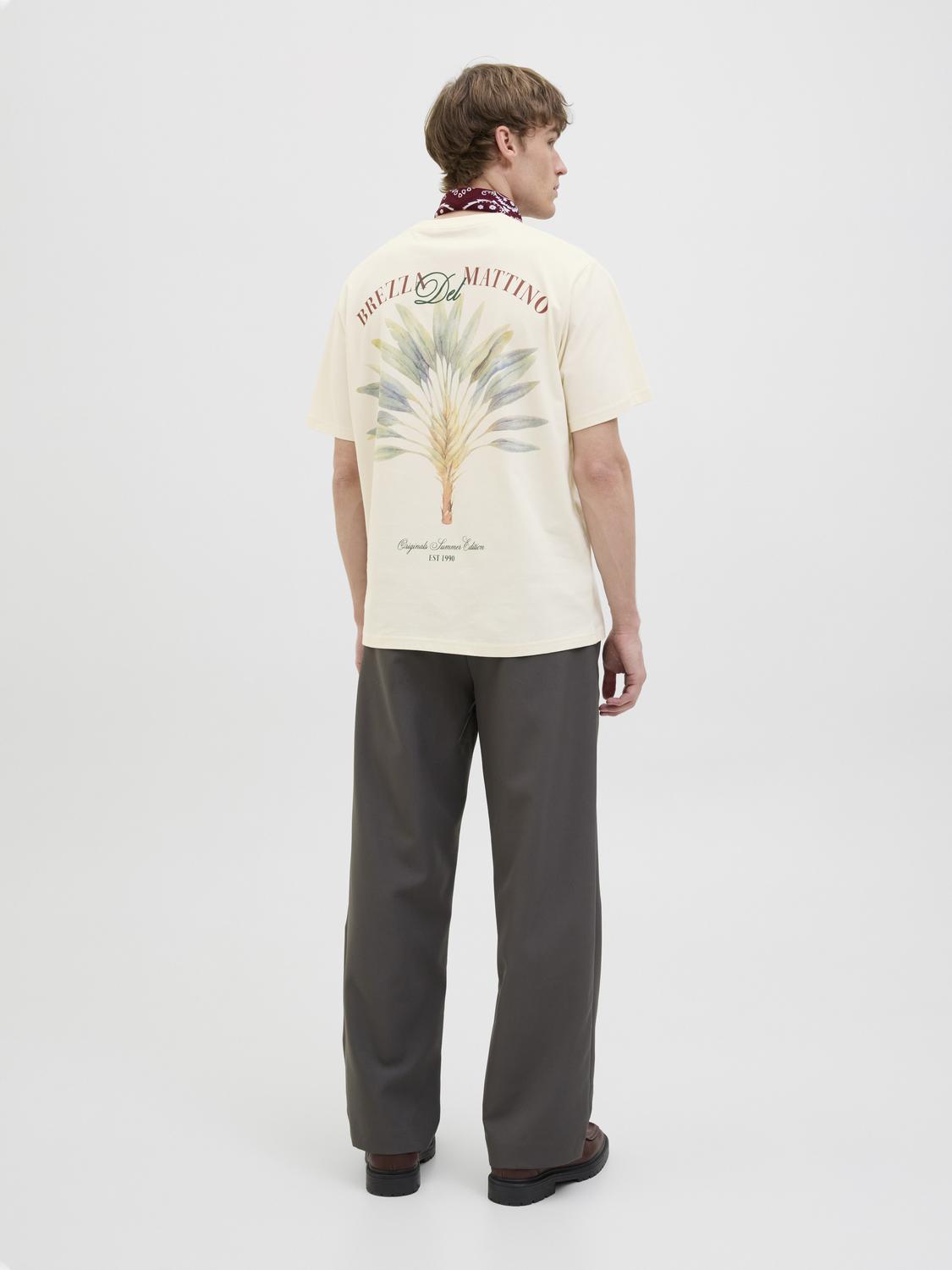 Hydra Cutout Tee Antique White