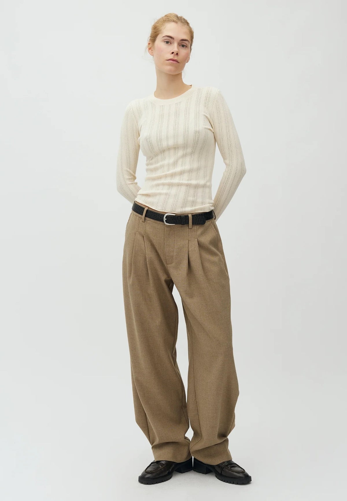 Viola Woli Pant Falcone Melange