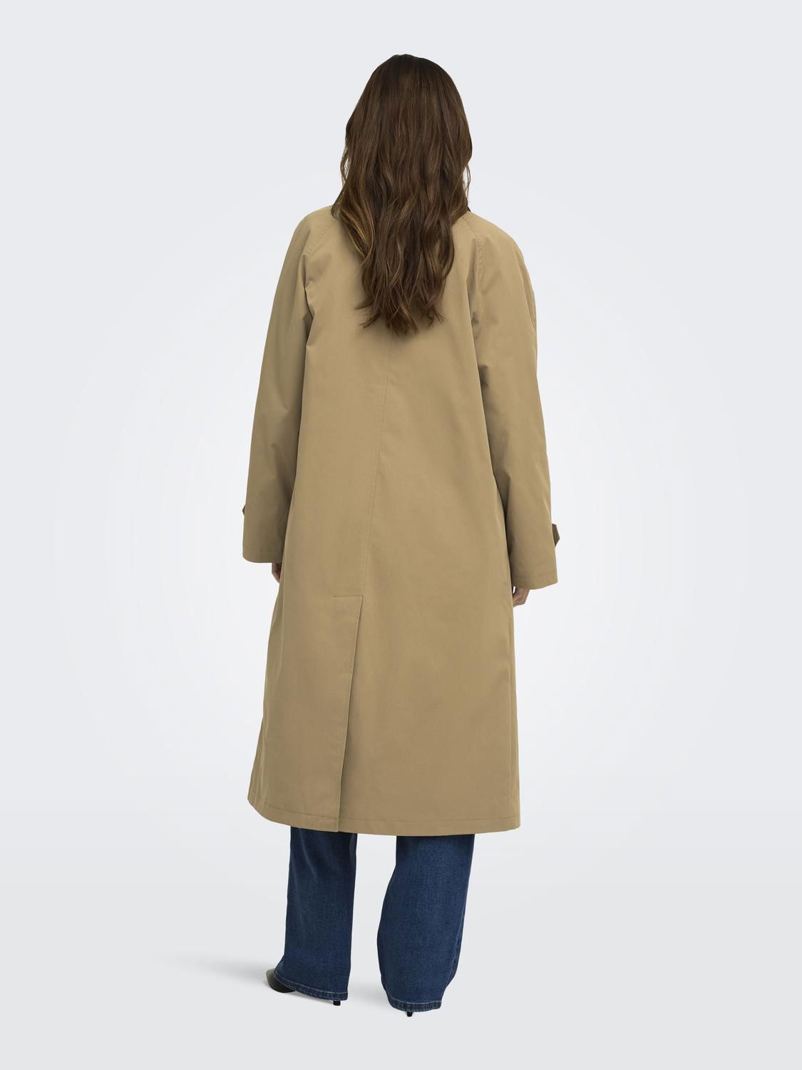 Onlorchid Cord Mix Coat Otter Chocolate Torte