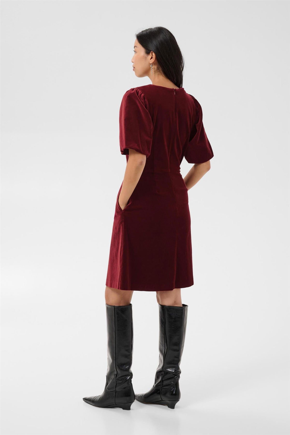Daivapw Dress Biking Red