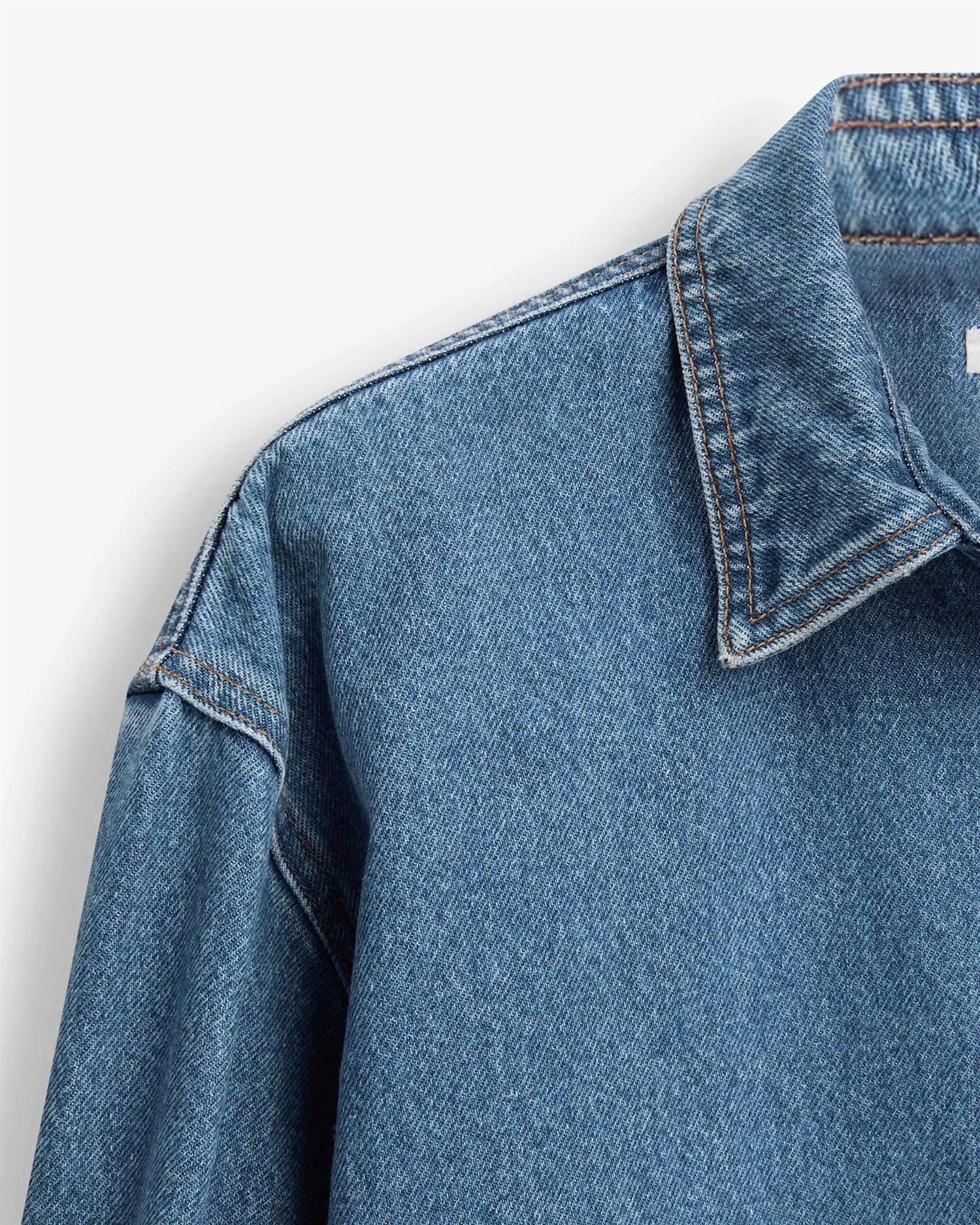 Reign Denim Overshirt M.Blue