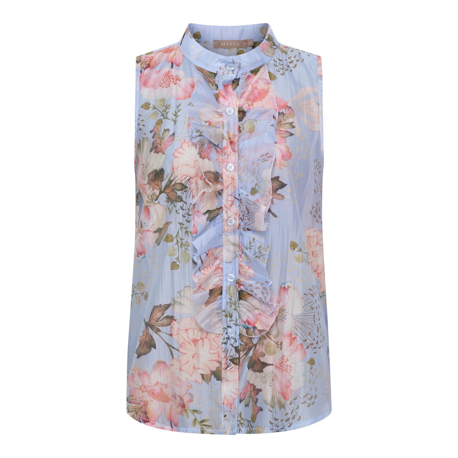 Raya Shirt Celeste