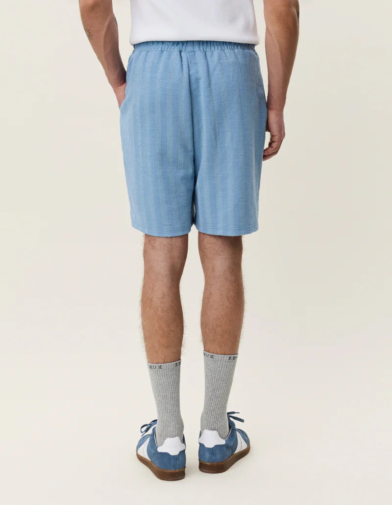 Stripe Jacquard Shorts