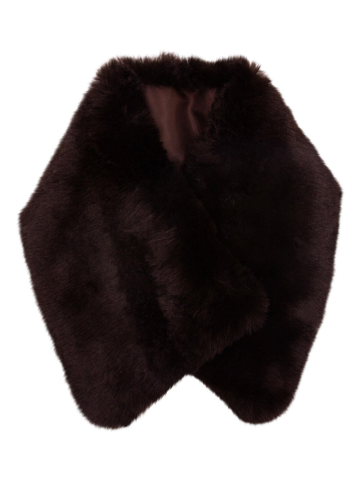 Hals Fake Fur 15x50/60 Brun