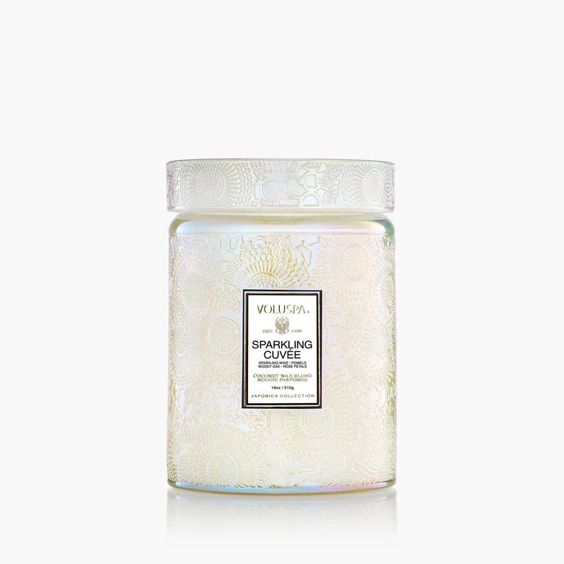 Sparkling Cuvee Large Glass Jar