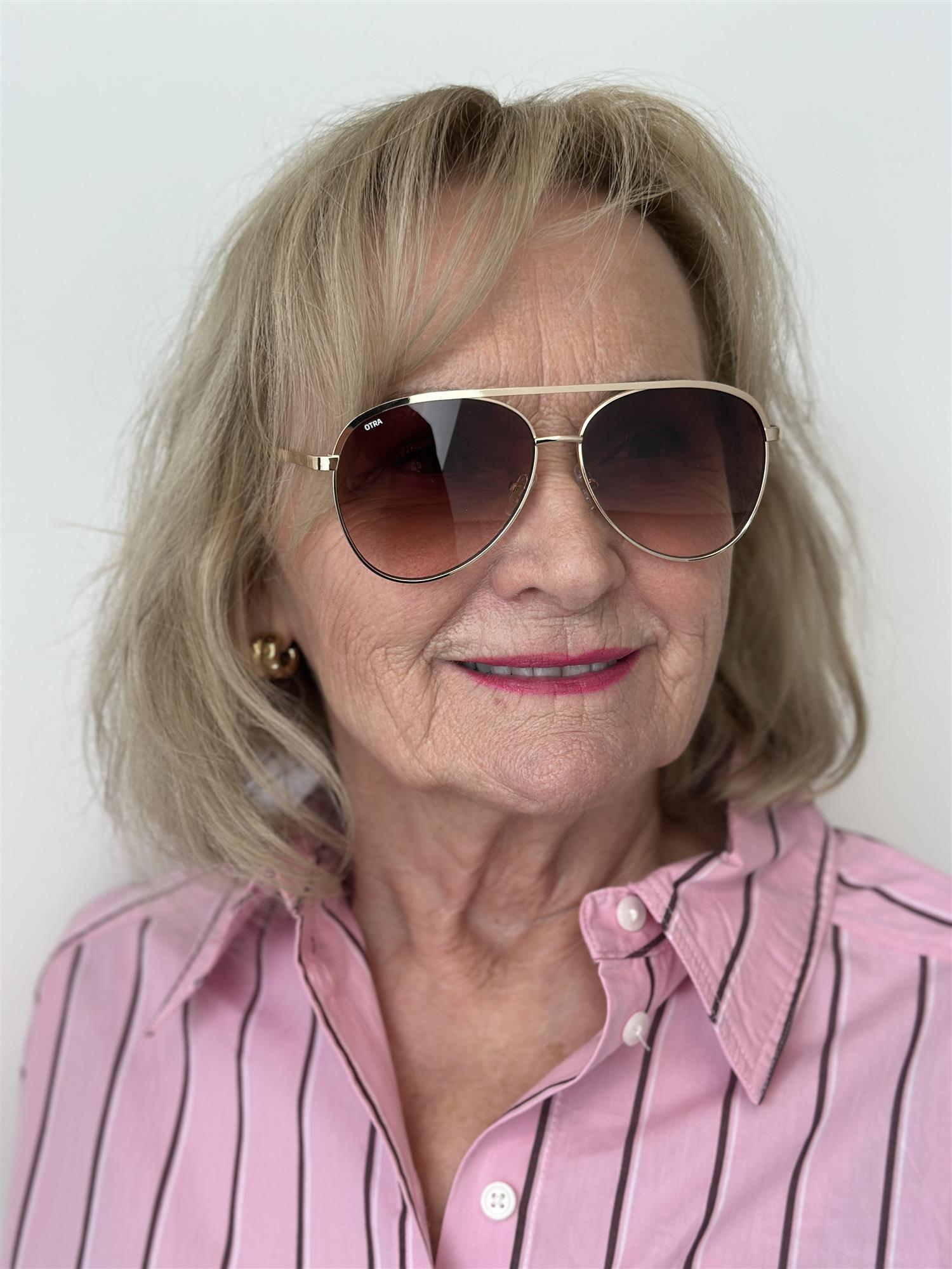 Charlie Gold/Brown to Pink Fade