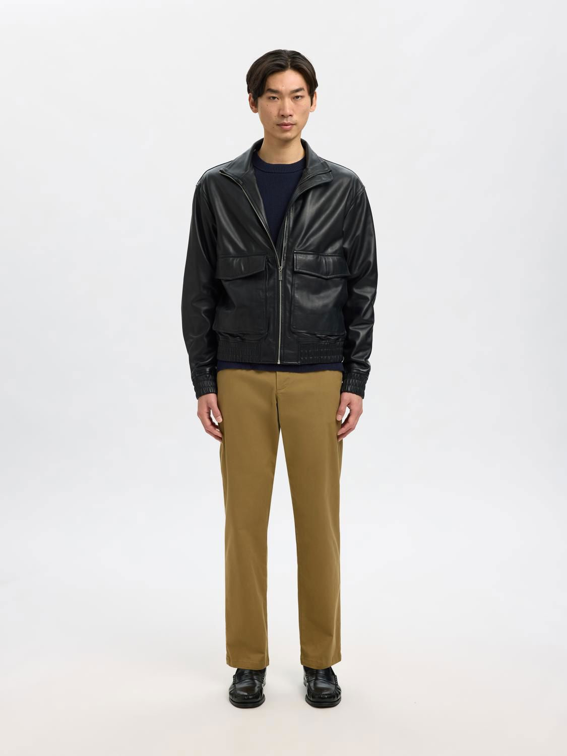 Slm196-Straight New Miles Flex Pant Noos
