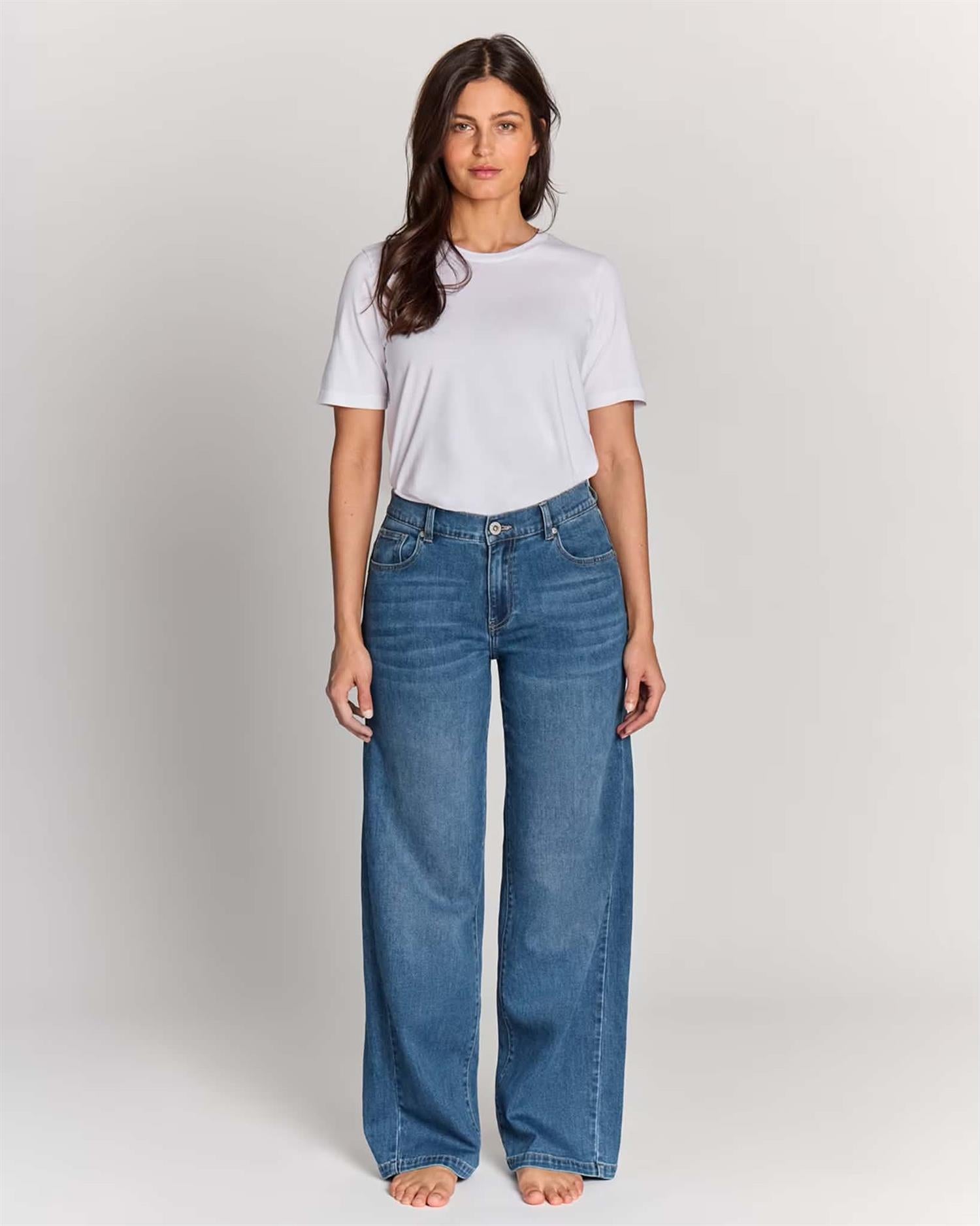 Sissi Jeans Medium Jeansblue